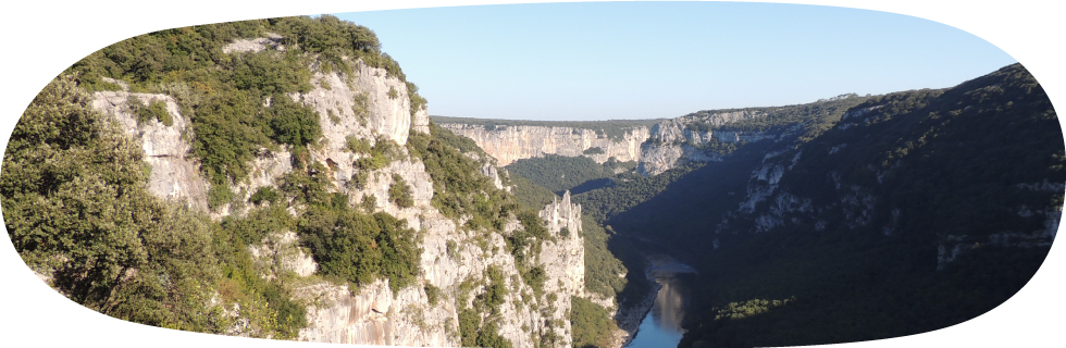 Belvedere de La Madeleine - Gorges de l'Ardeche