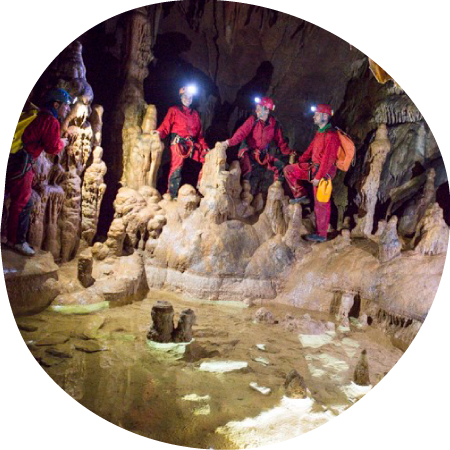 Speleologie en Ardèche