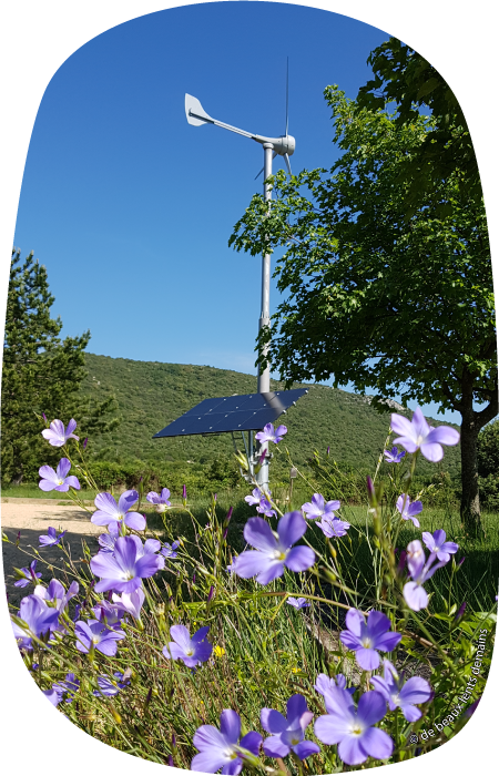 Camping à énergie renouvelable