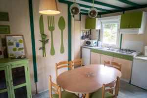 bungalow en pleine nature