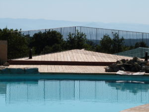 spacious swimming-pool