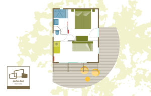2-person suite