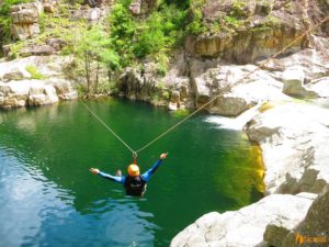 Canyoning en Ardèche