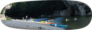 canoeing in Ardeche