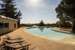 spacious swimming-pool