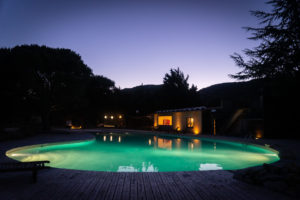 nice pool in ardeche