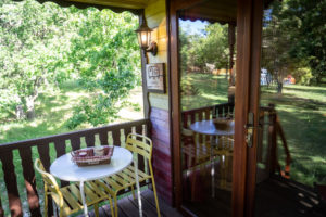 gypsy caravan in Ardeche