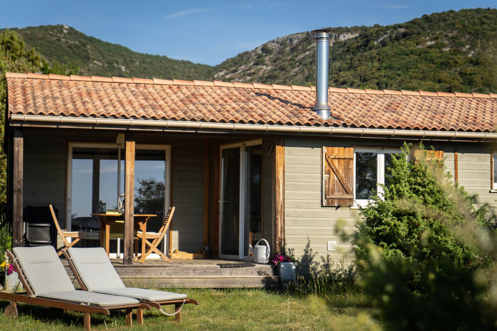 chalets in ardèche