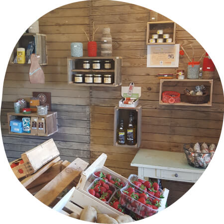 boutique de produits locaux