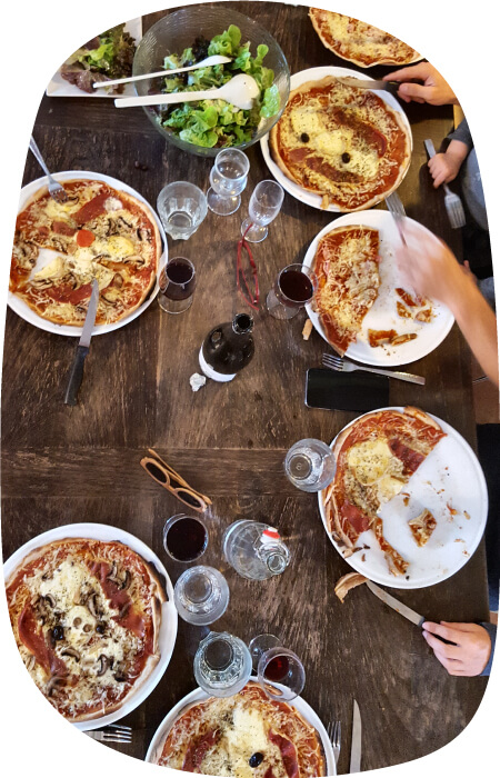 restaurant ardéchois - cuisine local et de saison dans un camping nature