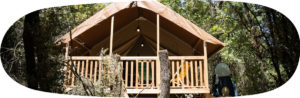 canvas lodges in france