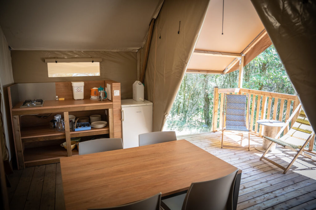 ecolodge in ardeche