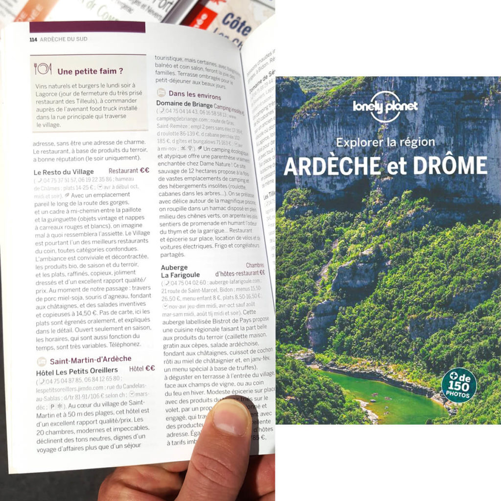 Briange dans la presse - lonely planet