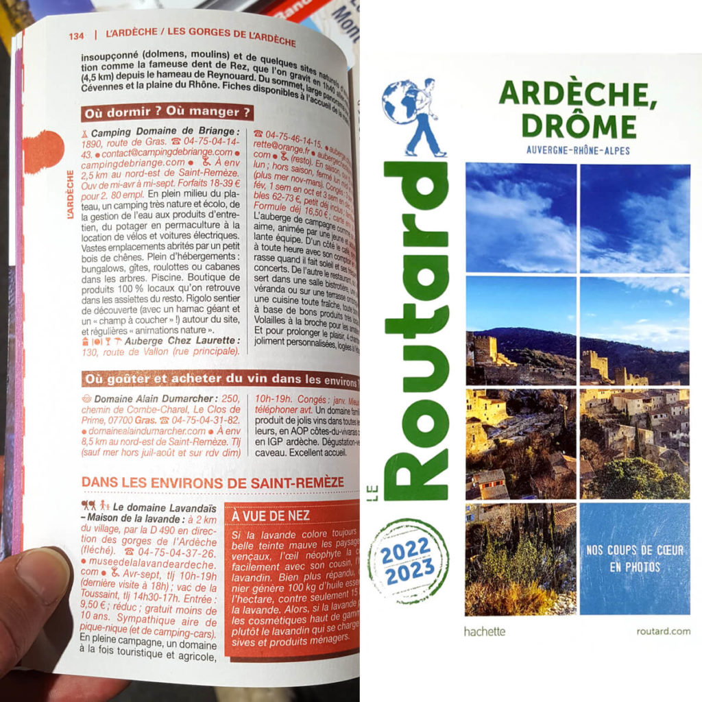 Briange dans la presse - guide du routard