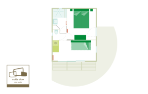 2-person suite