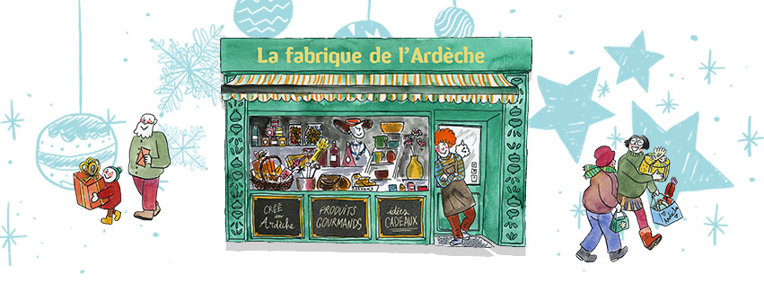 Mettez l'Ardèche sous le sapin – Bon cadeau dans un camping nature pour Noël